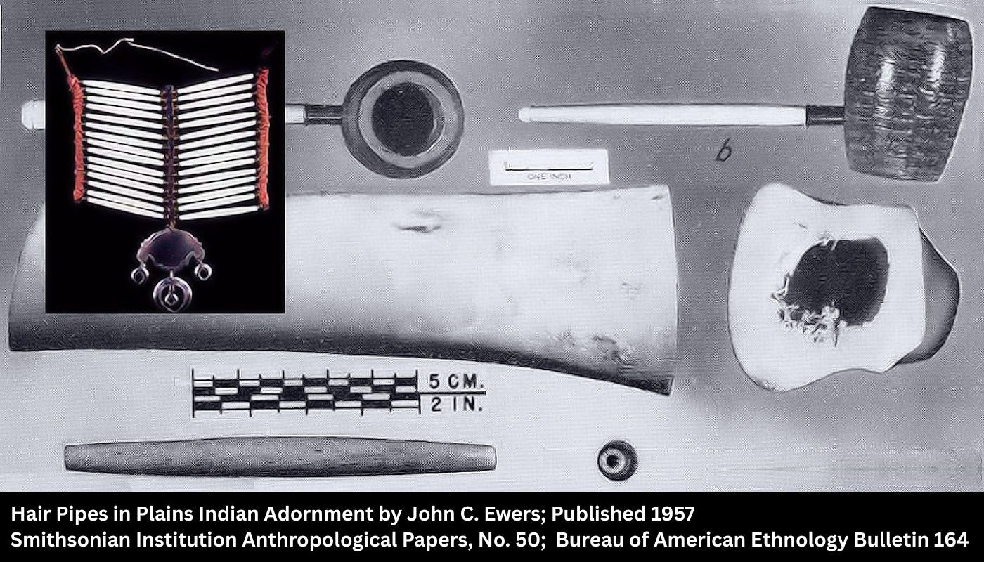 Bone Hairpipe History: From Shell to Bone – Article by Crazy Crow Trading Post Bone Hairpipe History: From Shell to Bone - Article by Crazy Crow Trading Post