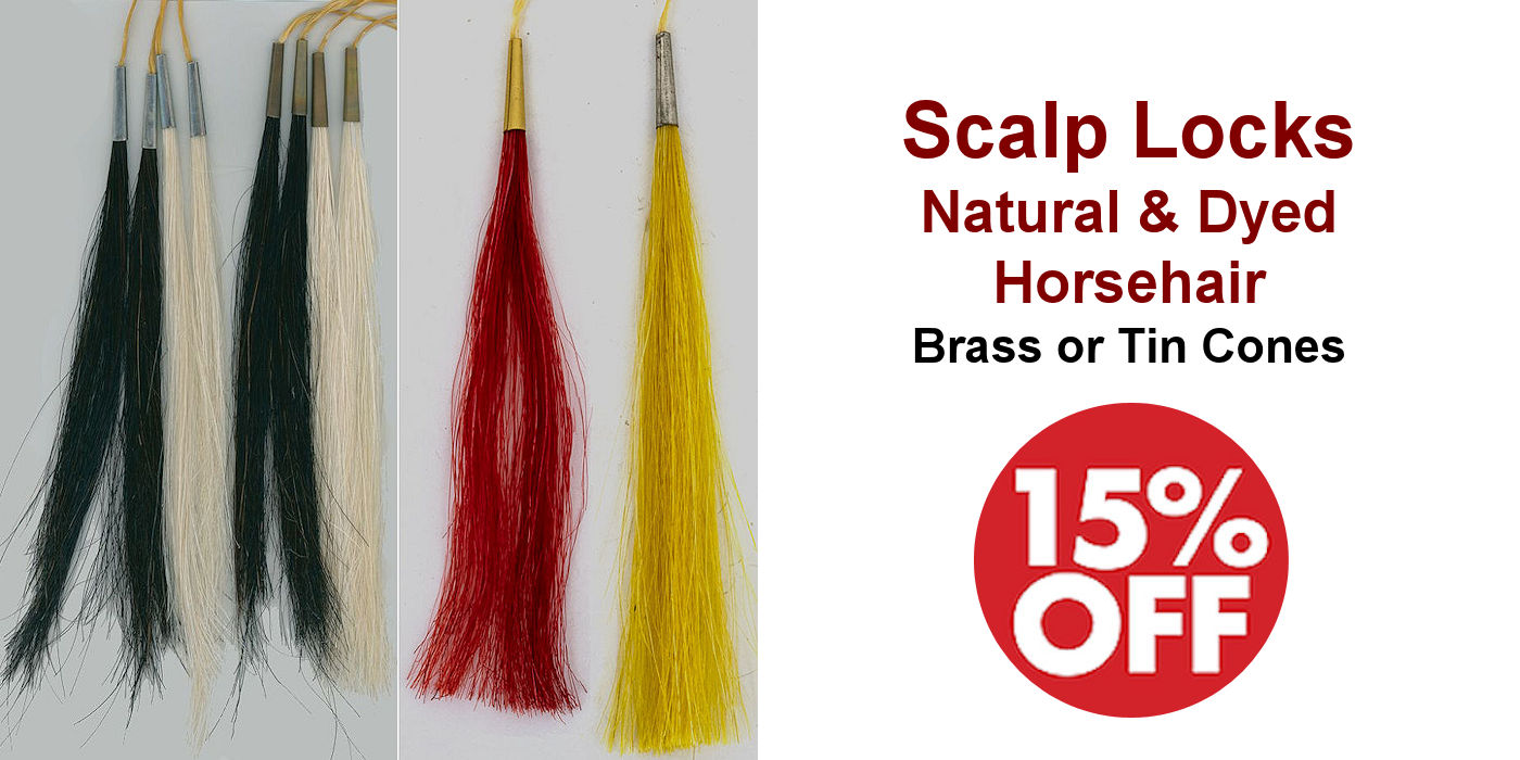 Horsehair Scalplock Sale - Crazy Crow Trading Post