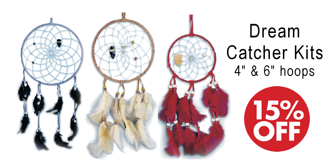 Dream Catcher Kits - Crazy Crow Trading Post