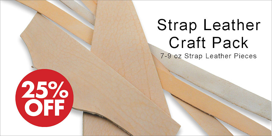 Strap Leather Craft Pack - Crazy Crow Trading Post