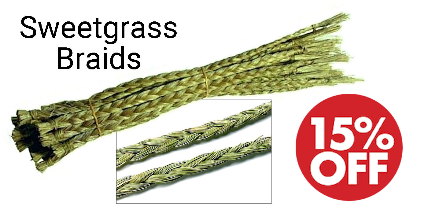 Sweetgrass Braids Sale - Crazy Crow Trading Post