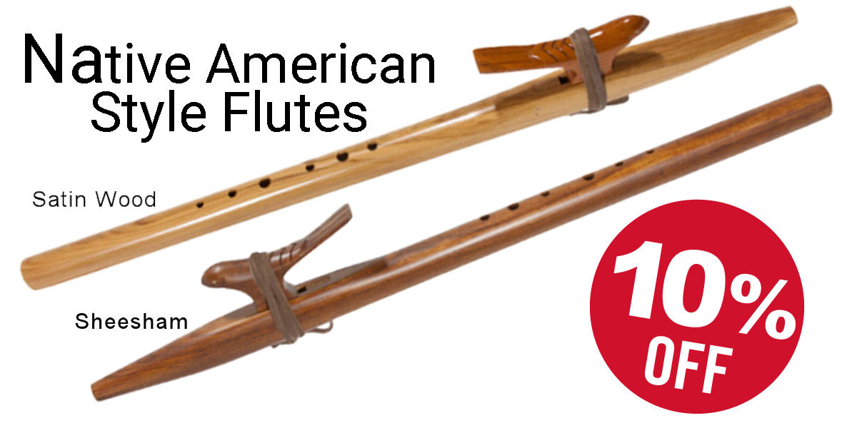 Native American Style Flutes Sale - Crazy Crow Trading Post