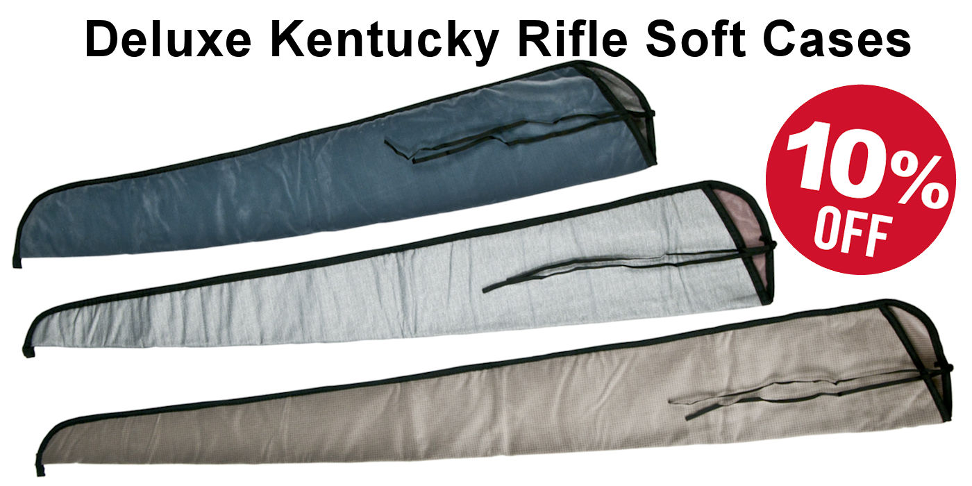 Deluxe Kentucky Rifle Case Sale - Crazy Crow Trading Post