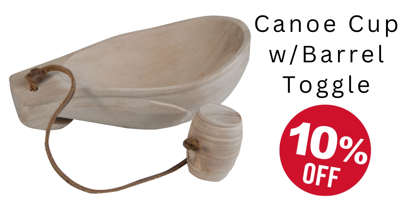 Crow Calls Canoe Cup with Barrel Toggle Sale - Crazy Crow Trading Post
