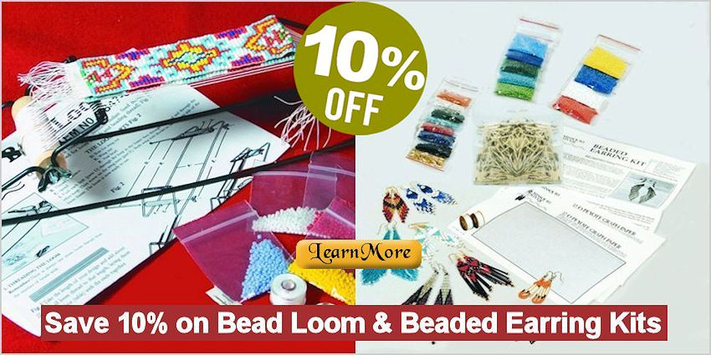 Wire Beadloom & Beaded Earring Kits Sale - Crazy Crow Trading Post