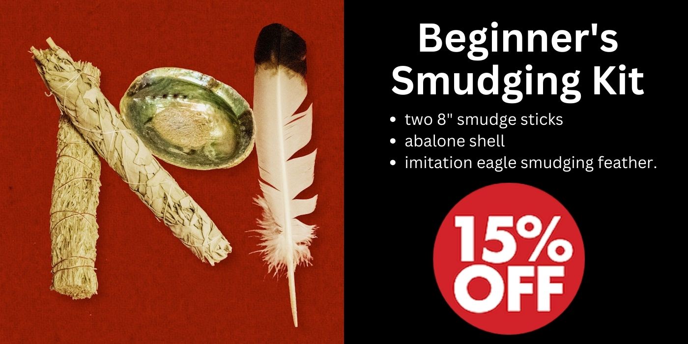 Beginner's Smudging Kit Sale - Crazy Crow Trading Post