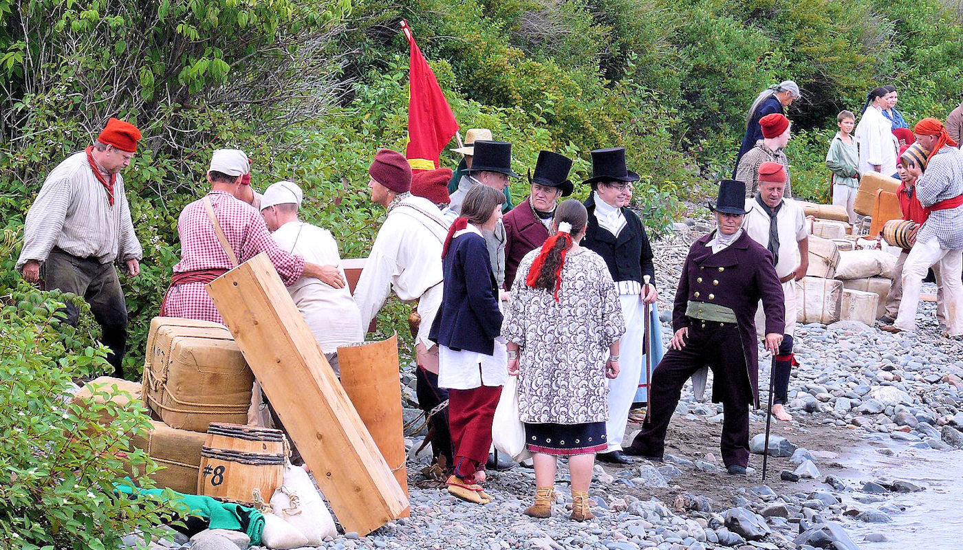Annual Grand Portage Voyageur Rendezvous at Grand Portage National Monument each August Annual Grand Portage Voyageur Rendezvous at Grand Portage National Monument each August