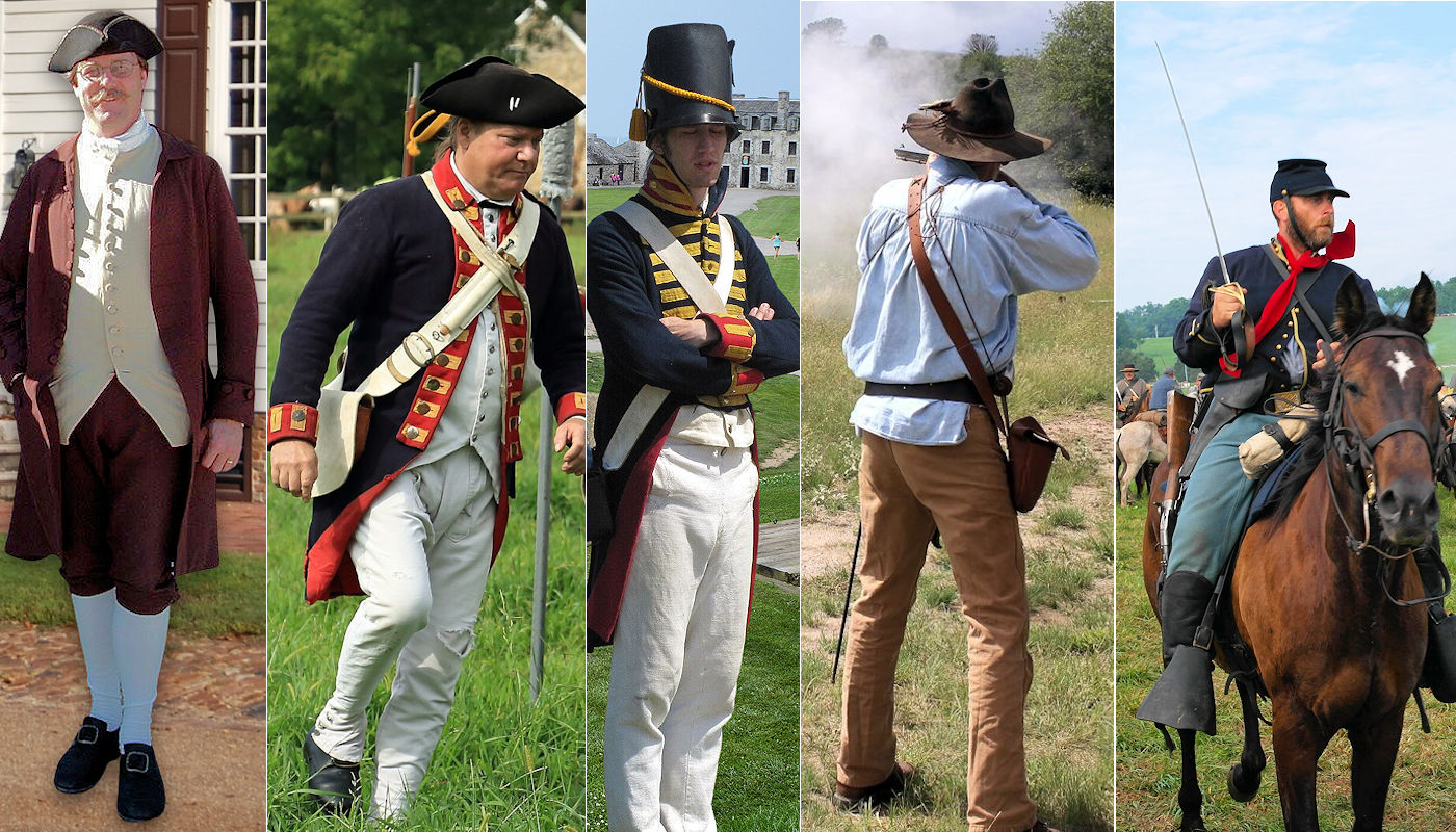 What Are 18th 19th Century American Historical Reenactments