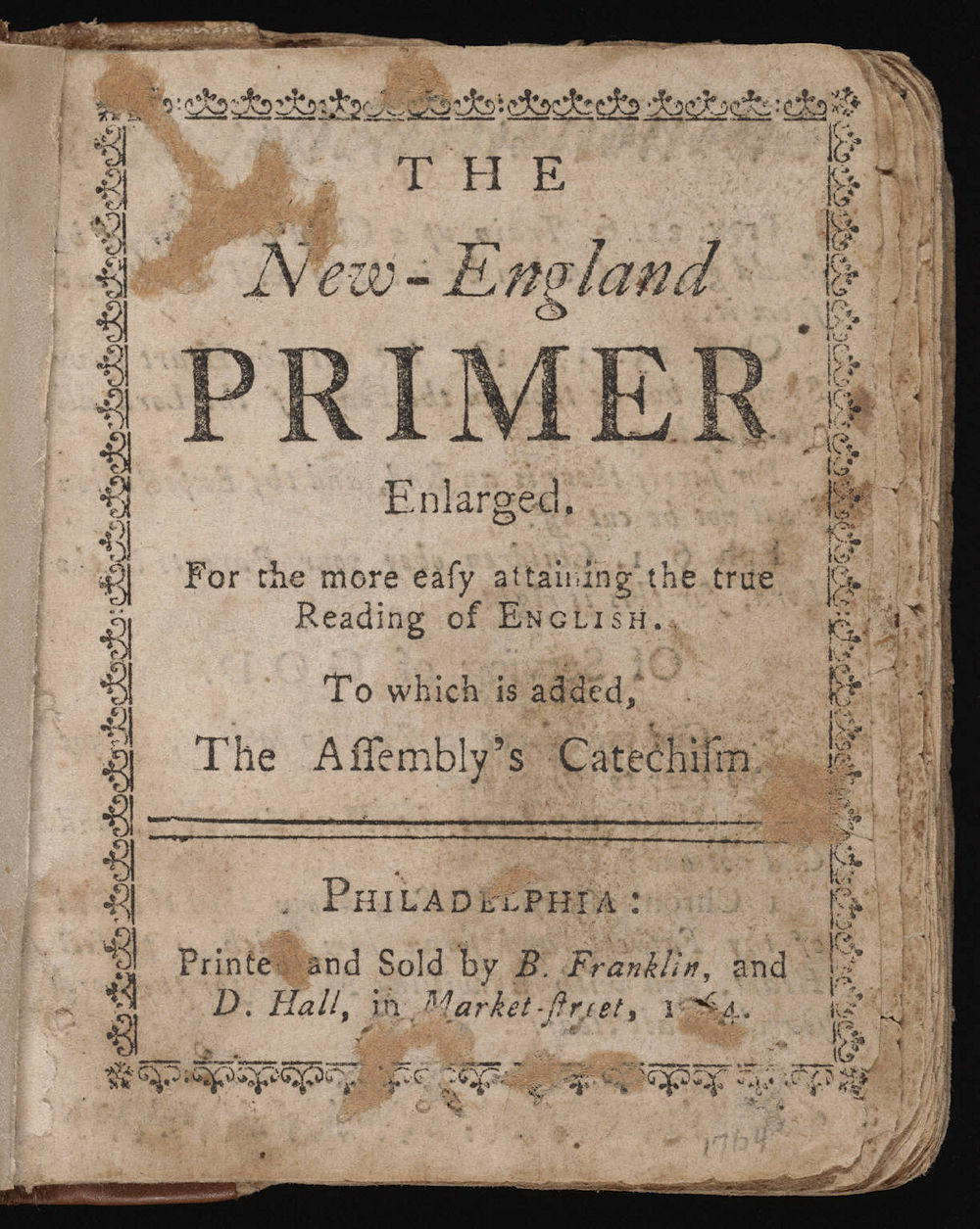 The New England Primer - History of Writing in Colonial America by Crazy Crow Trading Post