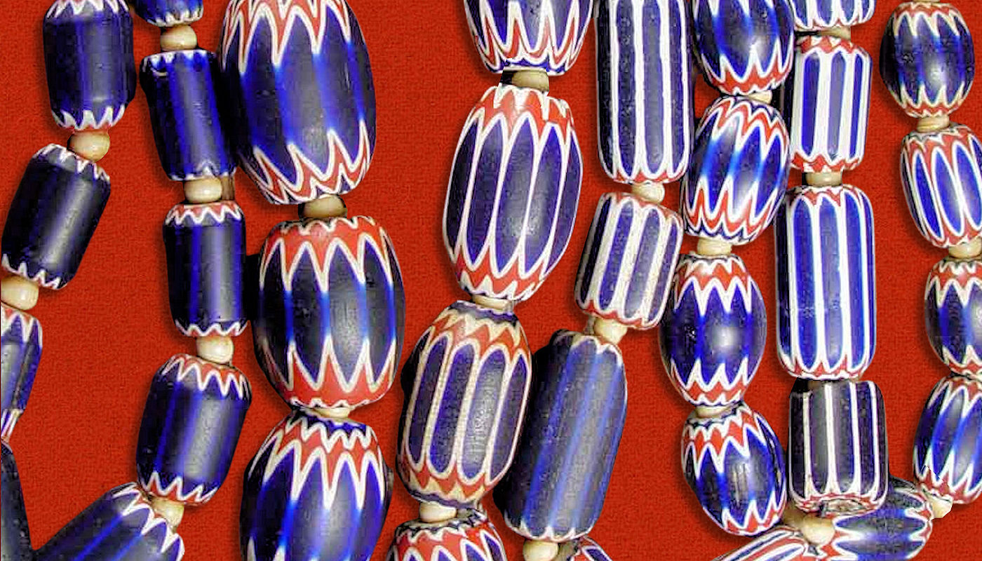 History of Venetian Chevron Trade Beads - Crazy Crow Trading Post