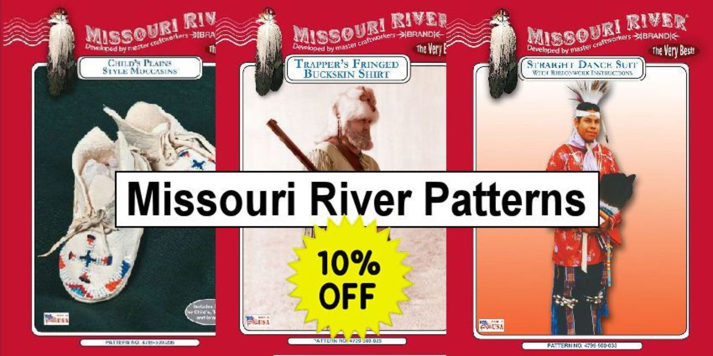Native American & Rendezvous Clothing & Moccasin Patterns - Crazy Crow Crow Calls Sale