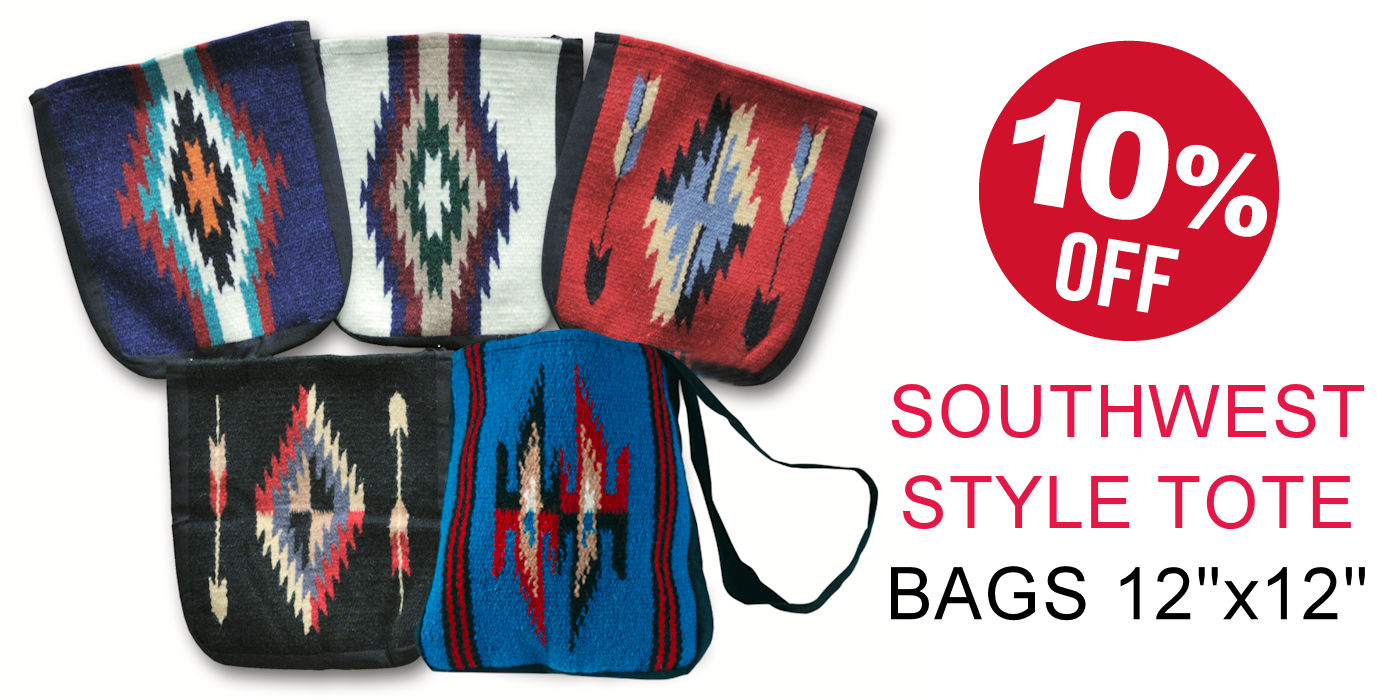 Southwest Tote Bag Sale - Crazy Crow Trading Post Crow Calls Sale