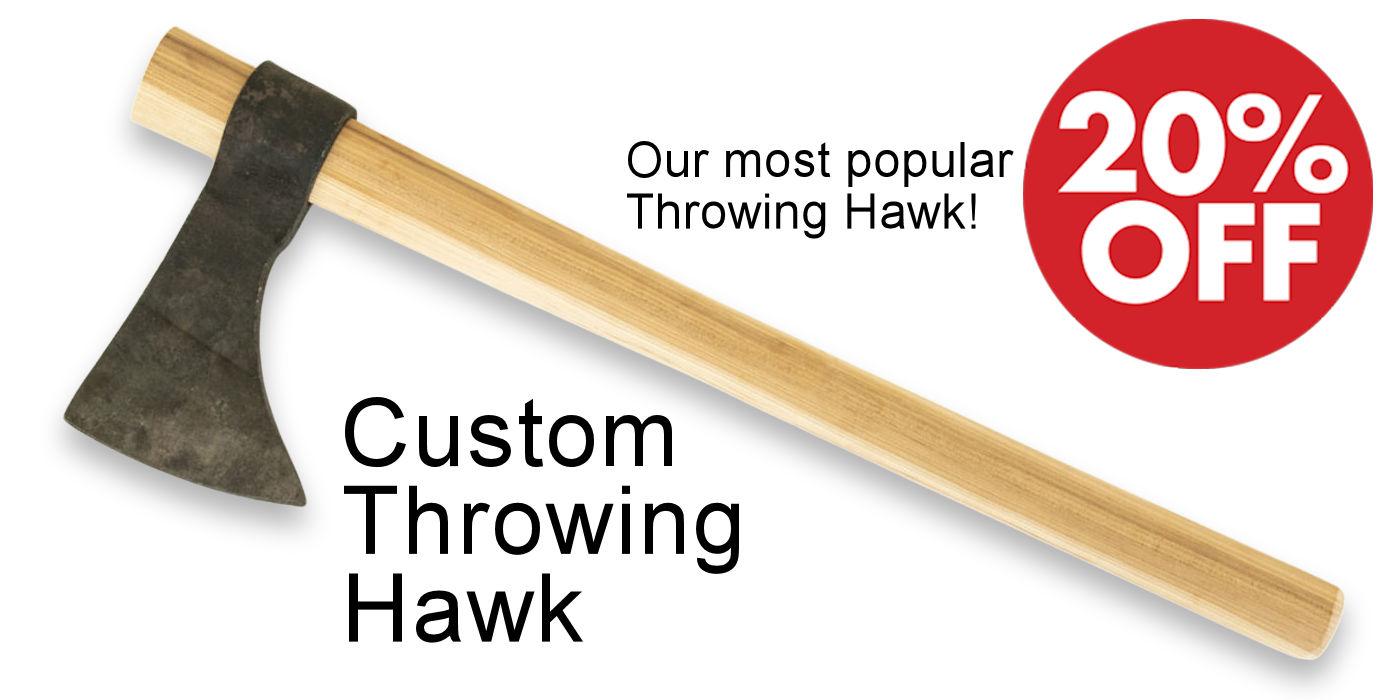 Custom Throwing Hawk Sale - Crazy Crow Trading Post Crow Calls Sale