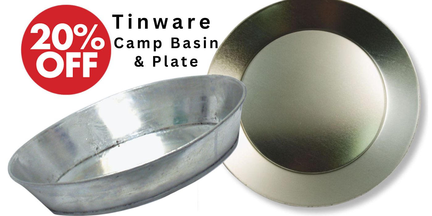 Tin Plates & Basin Sale - Crazy Crow Trading Post Crow Calls Sale