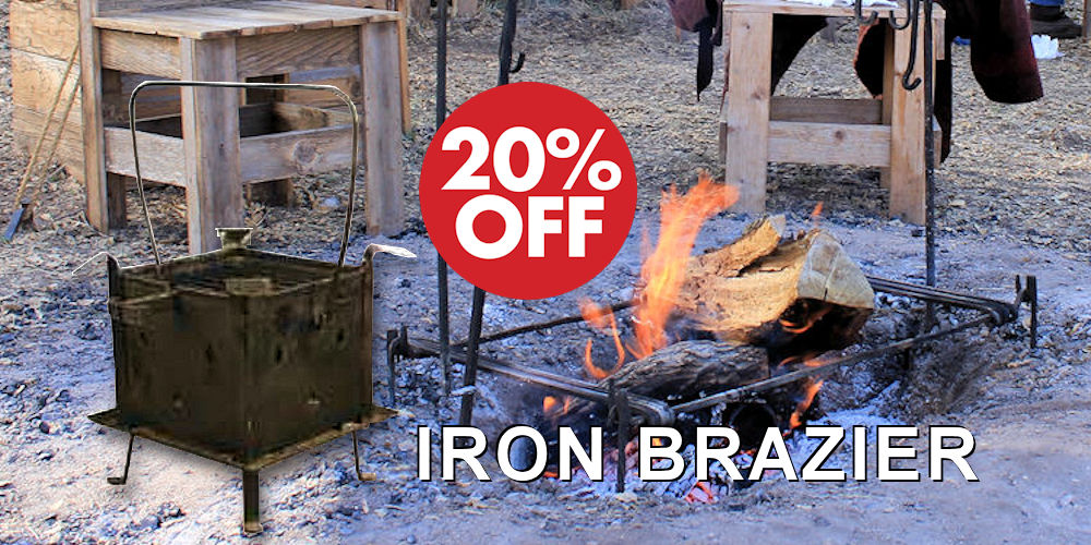 Iron Brazier Sale - Crazy Crow Trading Post Crow Calls Sale