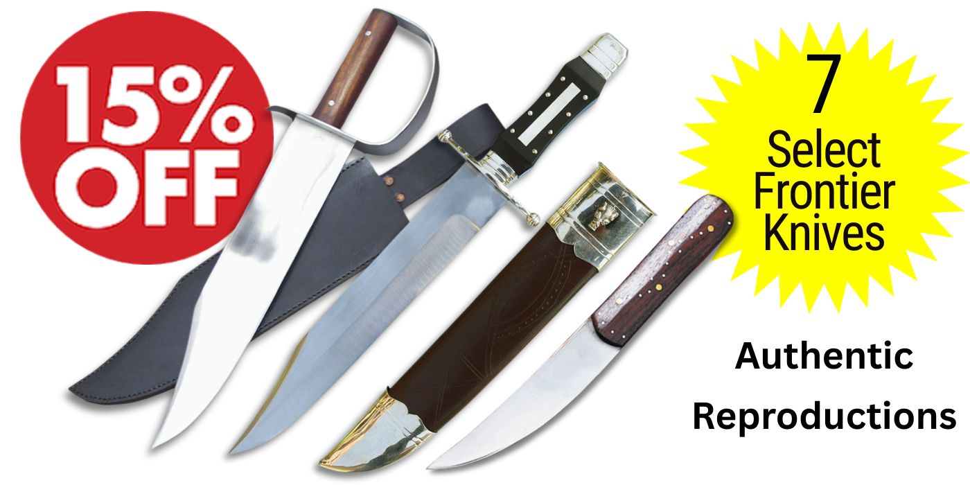 Select Authentic Reproduction 18th % 19th Century Frontier Knfe Sale - Crazy Crow Trading Post