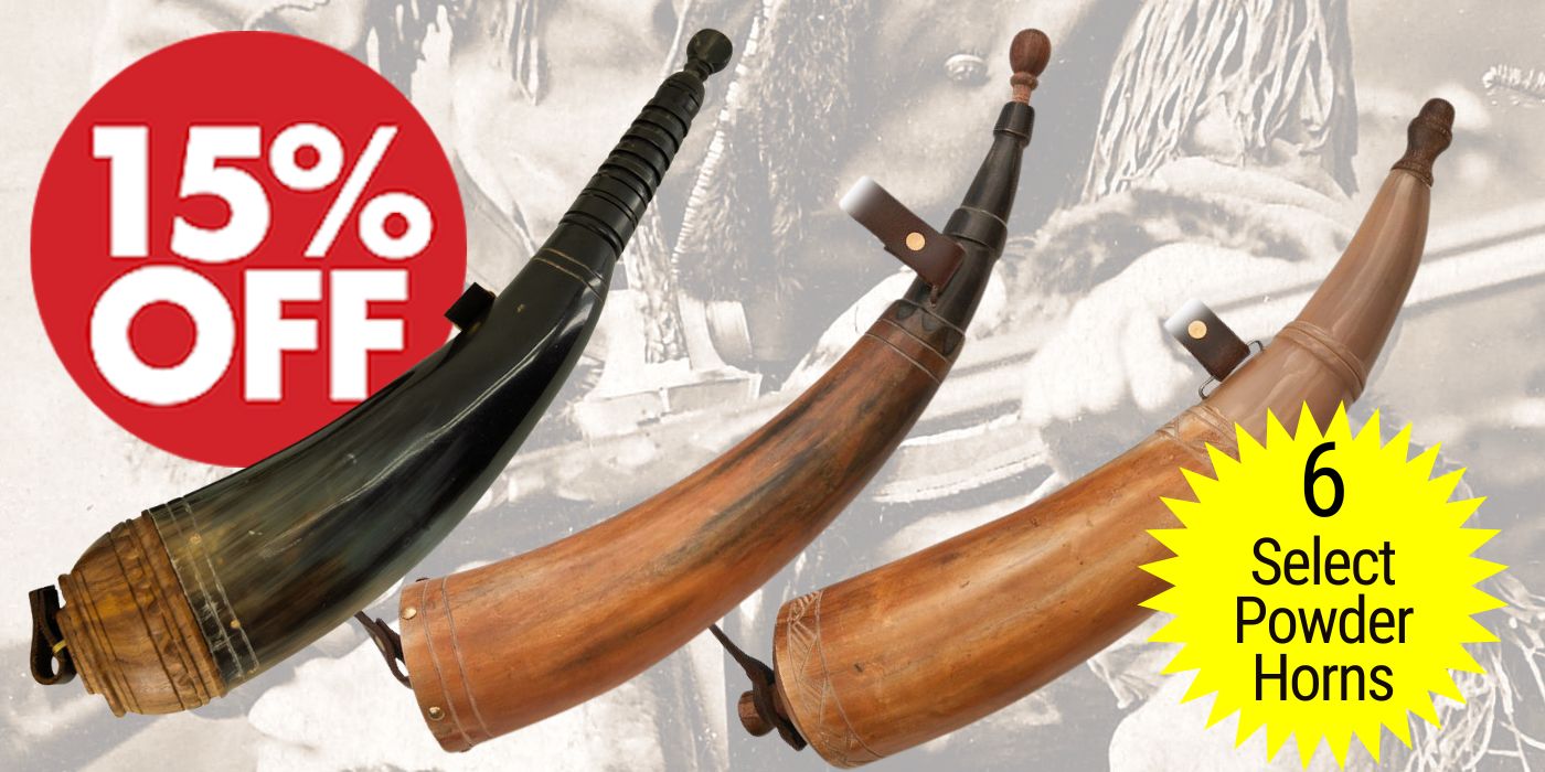 Select Powder Horn Sale - Crazy Crow Trading Post