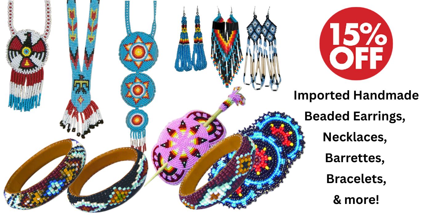 Beaded Necklaces, Earrings, Barrettes & Bracelets